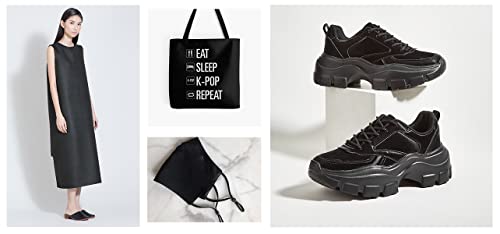 SIZE: 39 - LUCKY STEP Women Chunky Platform Dad Colorblock White Neon Green Fuchsia Hologram Silver Casual Lace-Up Walking Sneakers(Black with Chain,7 B(M) US)