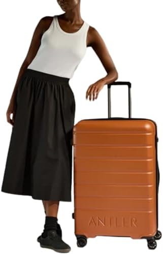 ANTLER Luggage Premium Polycarbonate Material TSA-combination lock, Lightweight Suitcase With 4 double spinner wheels