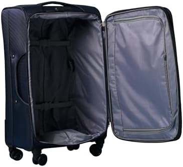 SONADA Lightweight Luggage Set of 3 ANTI Thef Lock 4 Double Wheels, Expandable Suitcase