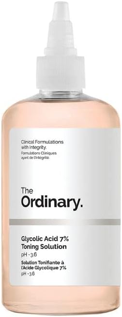 The Ordinary Glycolic Acid 7% Exfoliating Toning Solution – 240ml | Original Formula by Cloud.Sales Cosmetics