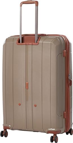 SONADA Unbreakable Luggage Set of 4, Expandable Suitcase With ANTI Theft Double Zipper, 4 Double Wheels, Lightweight and Durable Luggage for Travel (Champagne)
