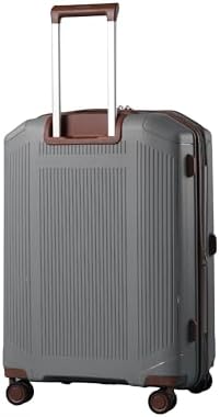 Sonada Unbreakable Luggage Unisex,Double Zipper,Expandable, TSA Lock With 4 Double Silent Wheels Set of 4 (Silver)