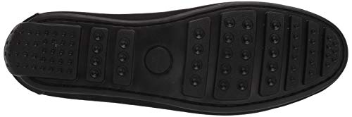 Size: 43 - Driver Club USA Women's Leather Made in Brazil Tassle Driving Loafer, Black Nubuck