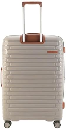 Sonada Unbreakable Luggage Unisex,Double Zipper,Expandable, TSA Lock With 4 Double Silent Wheels Set of 4 (CHMPAGNE)