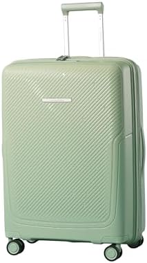 SONADA Almeria Unbreakable Luggage set, TSA Approved Lock, Anti theft Double Zipper lock suitcase set, Expandable (Green)