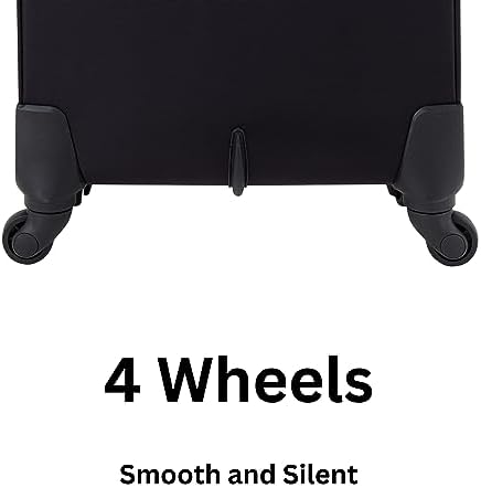 Sonada Rolling Laptop Case, Pilot Business bag for Travel And Office, International Lock, ANTI Theft Zipper (95050, Black)