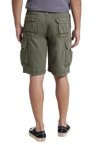 SIZE: 32 - Unionbay Men's Survivor Belted Cargo Short, Military,