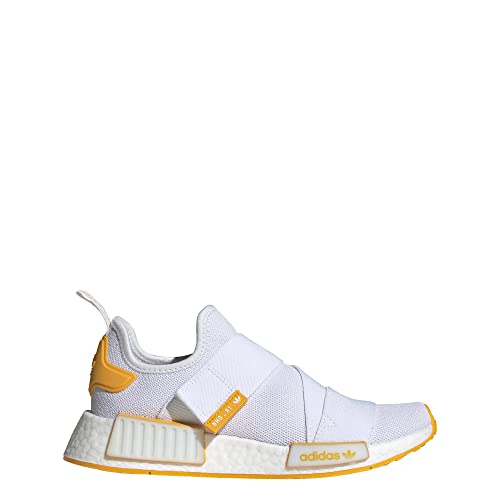 SIZE:36 - Adidas Originals Women's NMD_R1 White Collegiate Gold - D