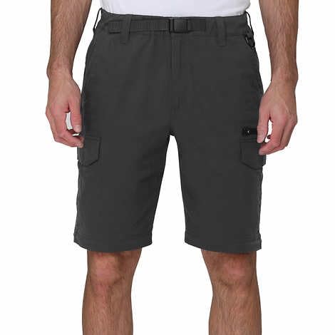 SIZE: L X 32 - BC Clothing Cargo Pants for Men - Tactical Pants - Hiking Convertible Outdoor Pants Men (Gray, LX32)