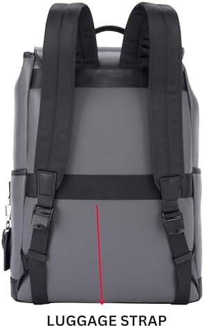 Brand: Pierre Cardin Pierre Cardin Unisex Professional Travel Laptop Backpack, Extensible Business Bag, Water Resistant College Backpack