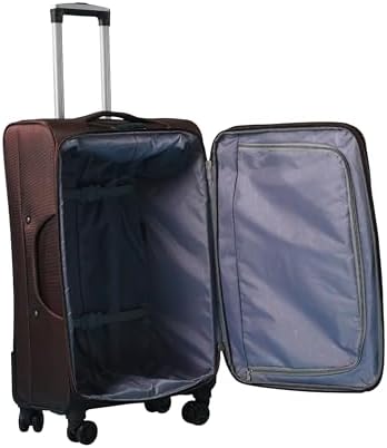 SONADA Lightweight Luggage Set of 3 ANTI Thef Lock 4 Double Wheels, Expandable Suitcase