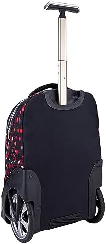 WIRES Trolley School Bag 3 PCS set All in One 2 BIG WHEEL Rolling Bag Incloude Pencil case and Lunch bag, Laptop Compartment, Anti theft Zipper (W24345)