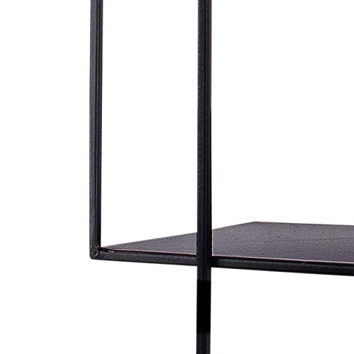 kimisty Set of 3 Metal Intersecting Wall Shelves