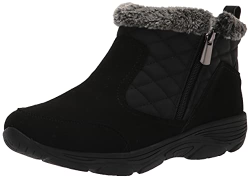 Size: 39 - Easy Spirit Women's Vance12 Ankle Boot, Black 001, Wide