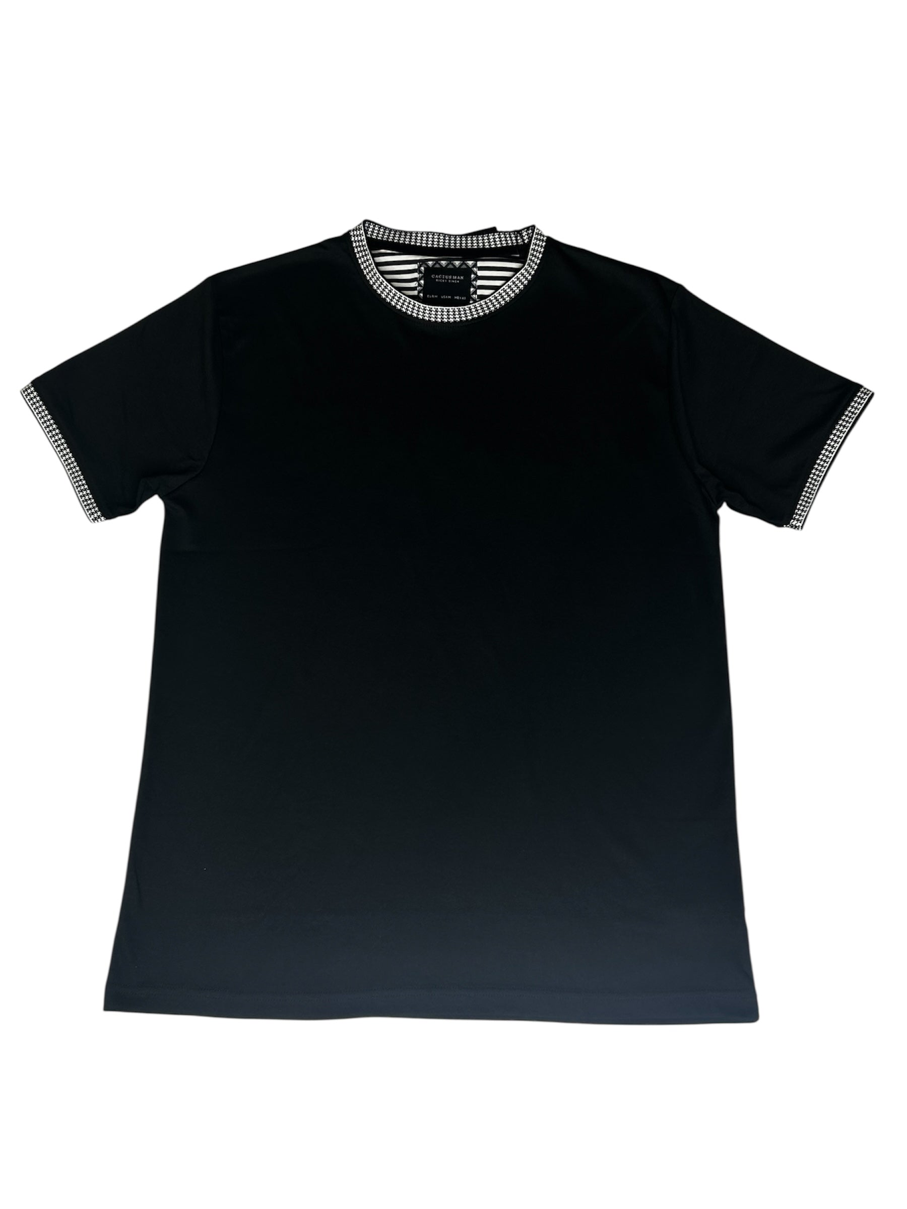 Cactus Man Ricky Singh Men’s Round Neck Half-Sleeve T-Shirt