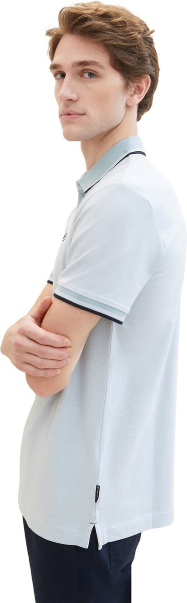 Polo shirt with a logo print