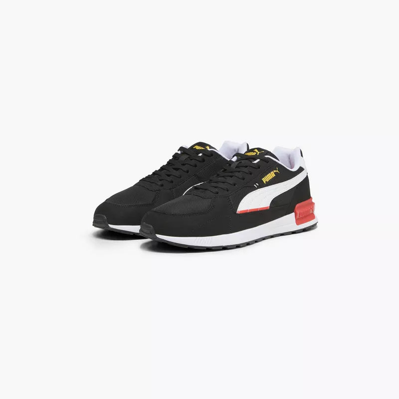 Puma Graviton B&W Yellow Sizzle Sneakers - (380738-40)