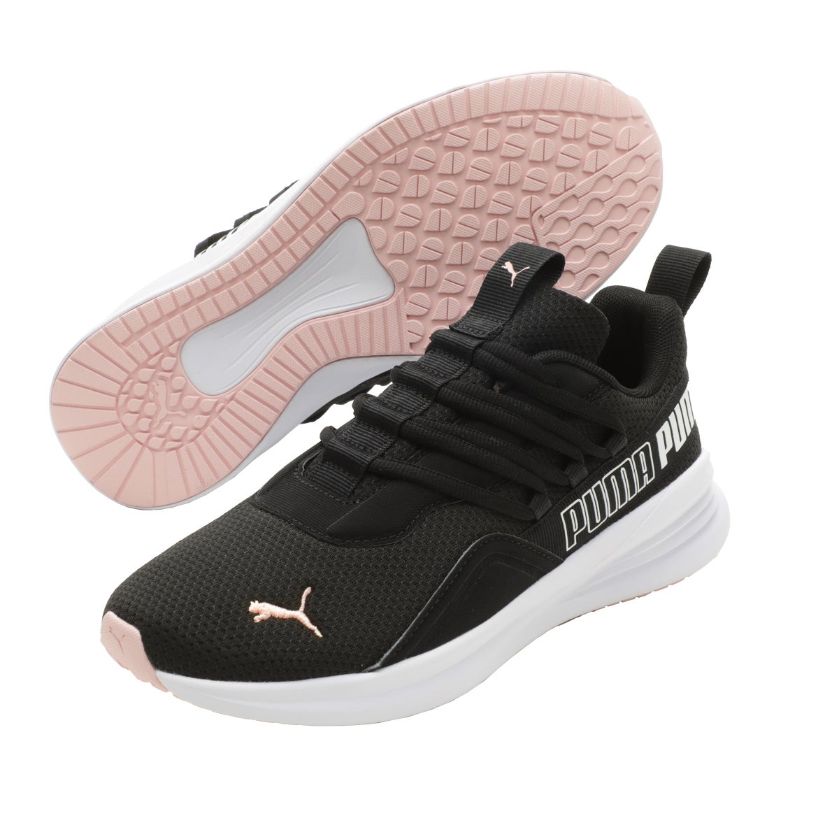 Size 38 - PUMA Black Ladies' Star Vital Refresh Sneaker