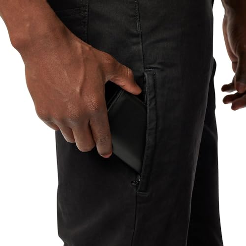 المقاس: 32×32 - بنطال جينز رياضي رجالي من Levi Strauss Signature Gold (متوفر بمقاسات كبيرة وطويلة)، لون Raven-Waterless