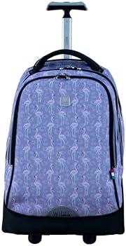 WIRES Big wheels trolley 19" with lunch bag and pencil case