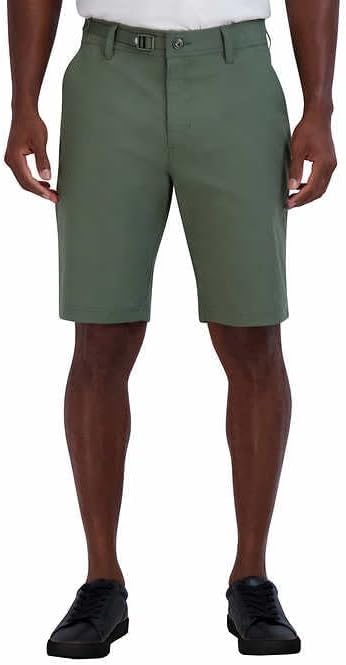 Size: XL - Sierra Design Men’s Short Sleeve Woven Shirt (Navy, X-Large) DU