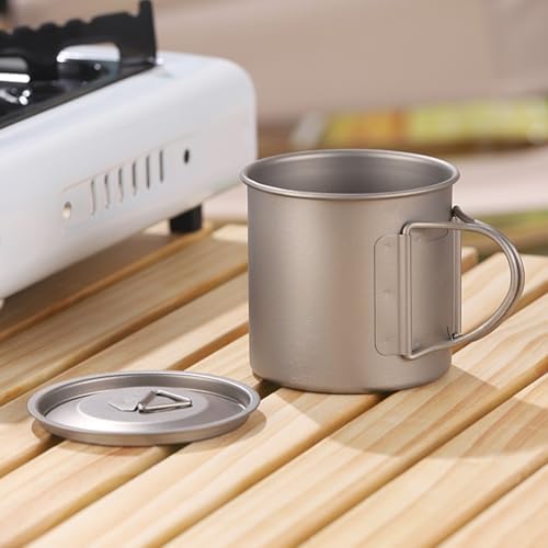 MAXCOOK Titanium Camping Cup