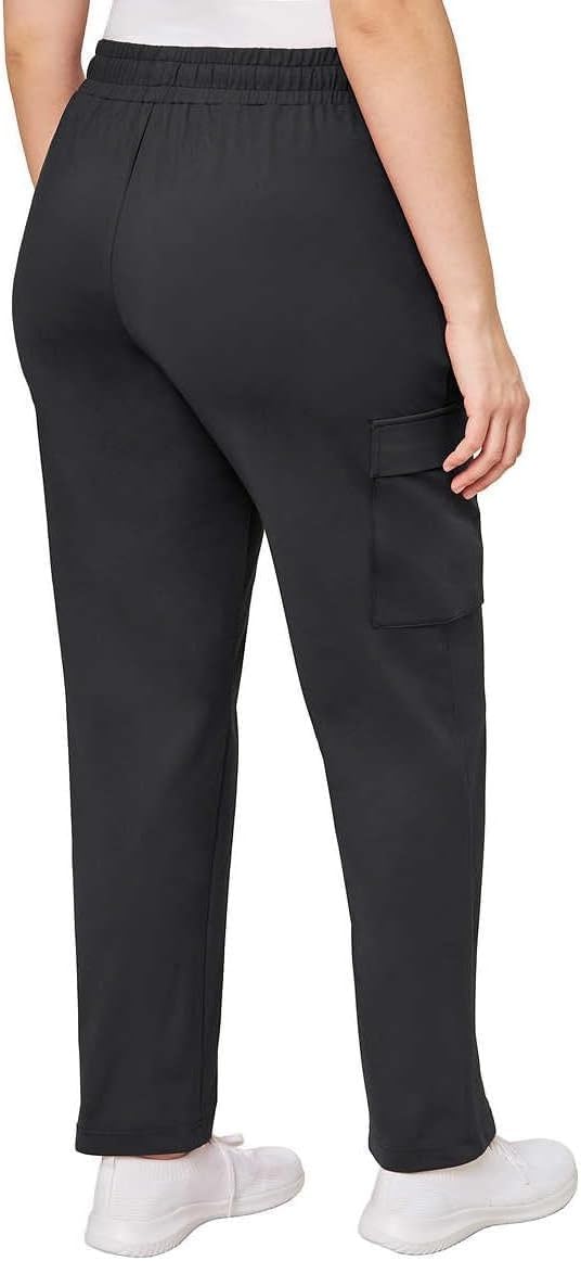 Size L - Mondetta Ladies' Straight Leg Cargo Pant