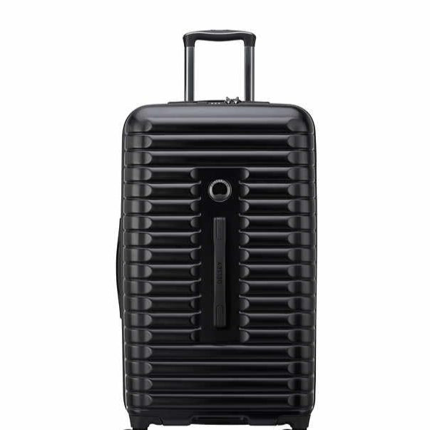 Delsey Paris 2 Piece Hardside Trunk Set - Black 22/27 inch