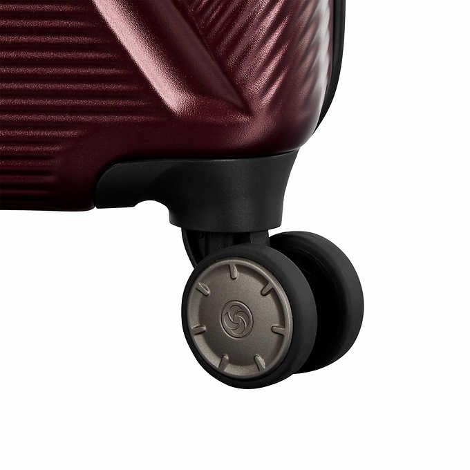 Samsonite Element XLT 2 pieces Hardside Set, Dark red (20 inch - 27 inch)