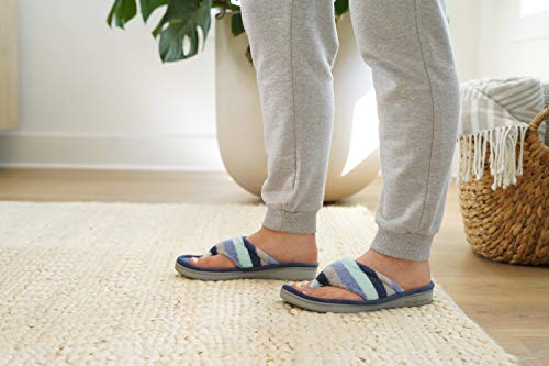 المقاس: 40/41 - شبشب ميلاني تيري ثونغ النسائي من Dearfoams