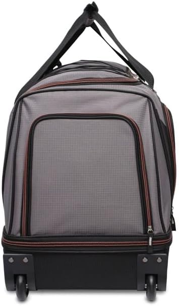 Sonada Rolling Duffel Bag 30 Inch 2 Wheel, Protege Collection Telescoping Handle, Multiple Compartments Trolley (High Rated on WALMART USA)