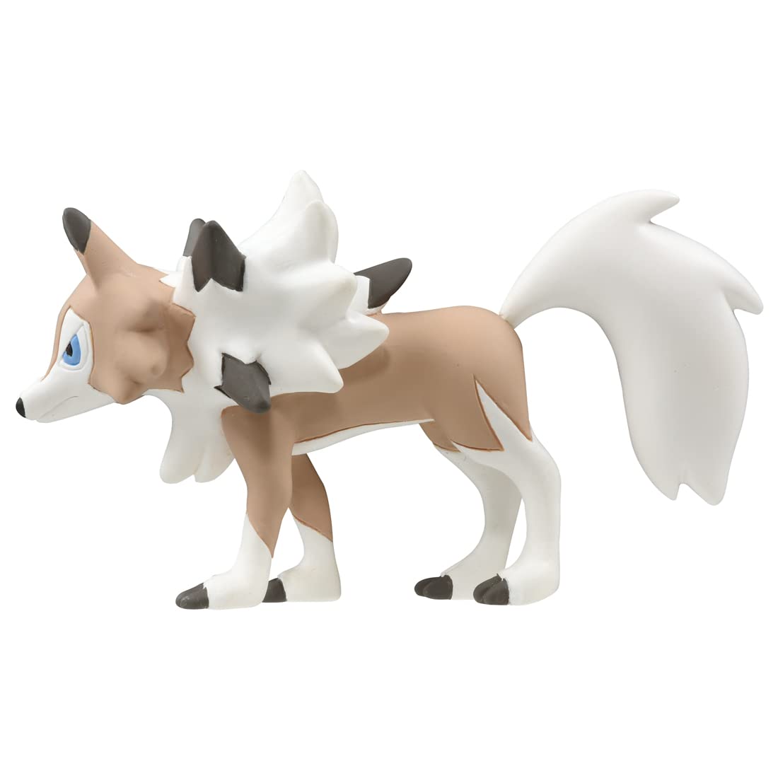 (TAKARA TOMY) TAKARA Pokemon (4 cm Length 7 cm) Lycanroc (Day Shape) Moncolle Monster Collection MS-23 (Japanese Edition) Lugarugan