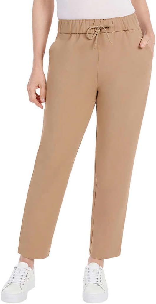 SIZE XL - Hilary Radley Ladies' Pull-On Pant with Pockets, Color: Portobello