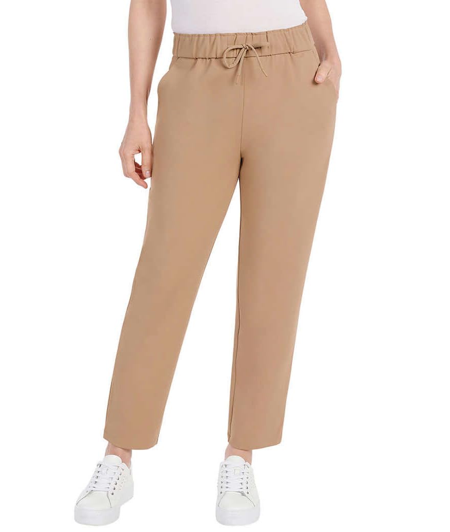 SIZE XL - Hilary Radley Ladies' Pull-On Pant with Pockets, Color: Portobello