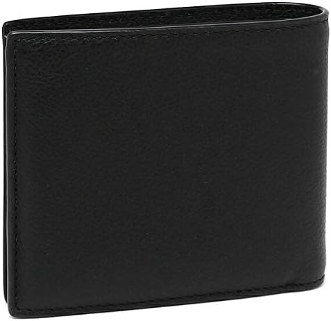 Coach Men's ID Billfold Wallet In Signature Canvas, Charcoal/Black