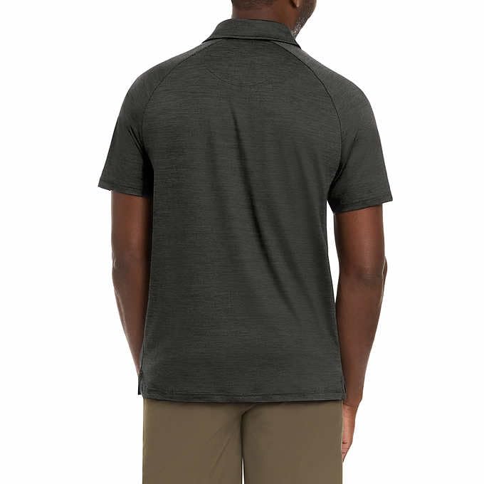 SIZE: XXL - Hurley Men's Stiller 3.0 Polo, True Black, XX Large