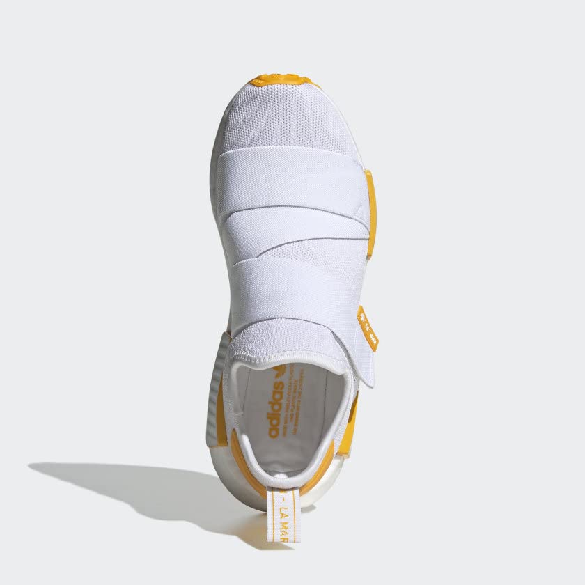 SIZE:36 - Adidas Originals Women's NMD_R1 White Collegiate Gold - D