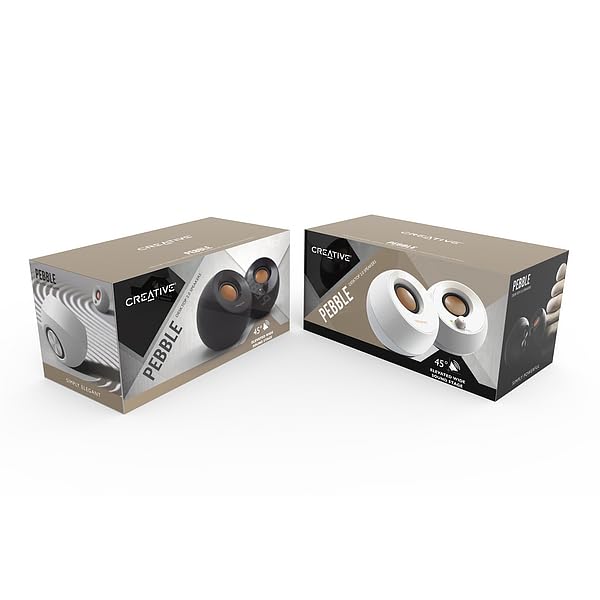Creative Pebble 2.0 USB-Powered Desktop Speakers