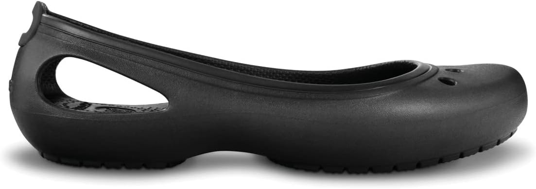 المقاس: 37-38 - حذاء باليه مسطح كادي للنساء من كروكس