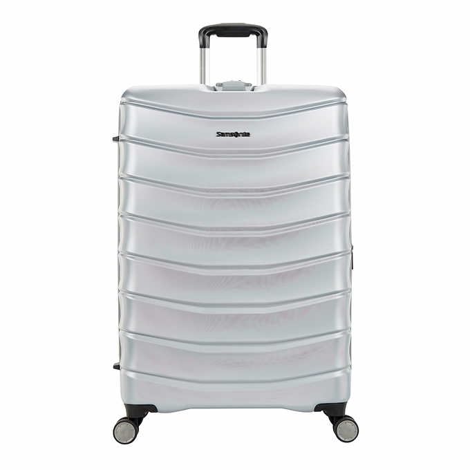 American Tourister Tranquil 3-piece Hardside Set (Blue). Size: 51 cm, 61 cm, 71 cm - D