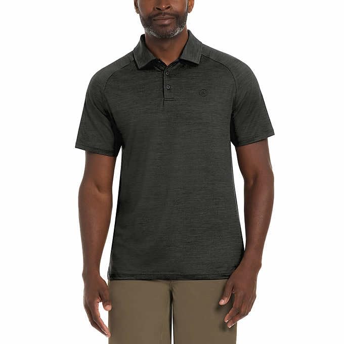 SIZE: XXL - Hurley Men's Stiller 3.0 Polo, True Black, XX Large