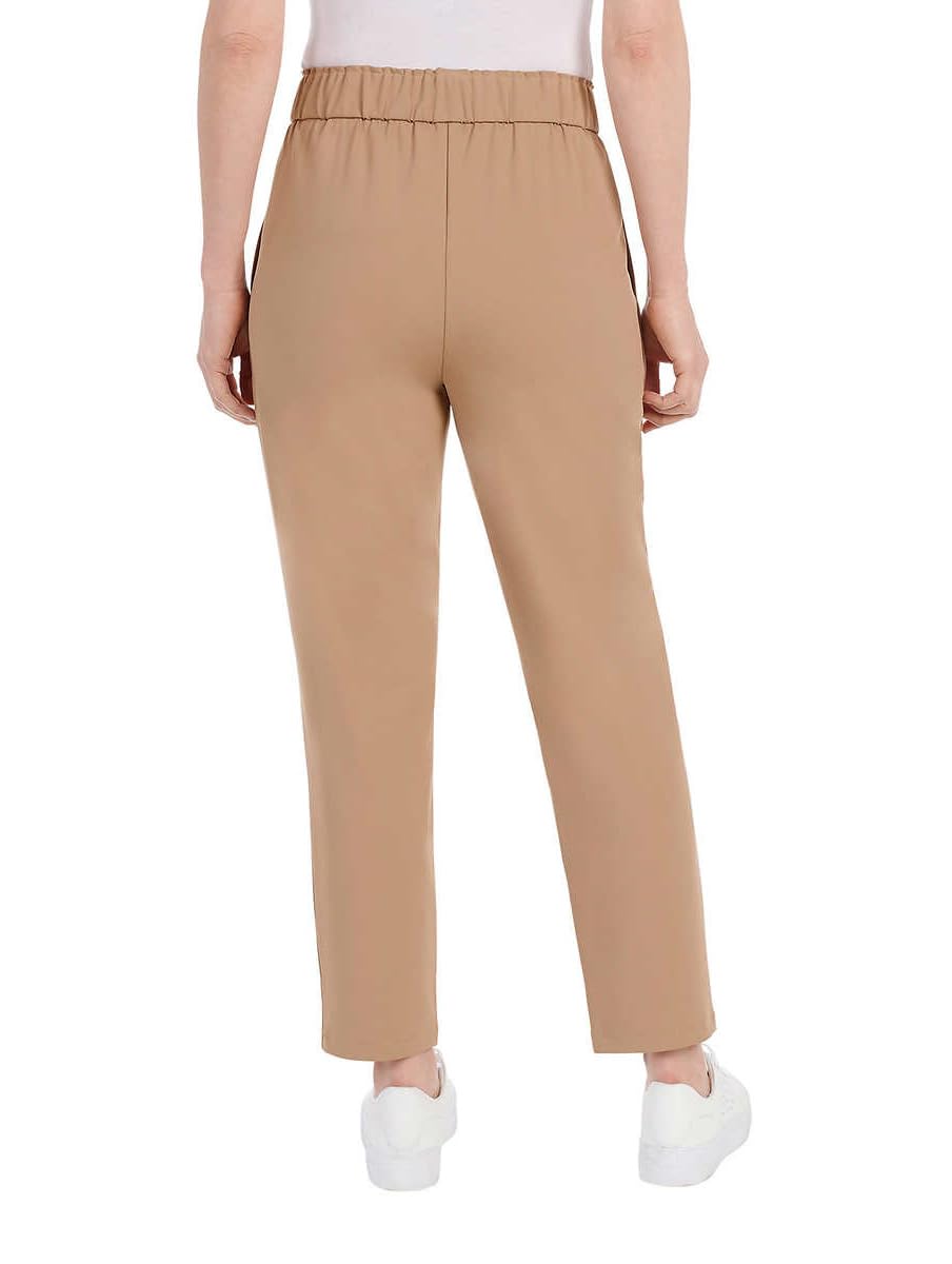 SIZE XL - Hilary Radley Ladies' Pull-On Pant with Pockets, Color: Portobello