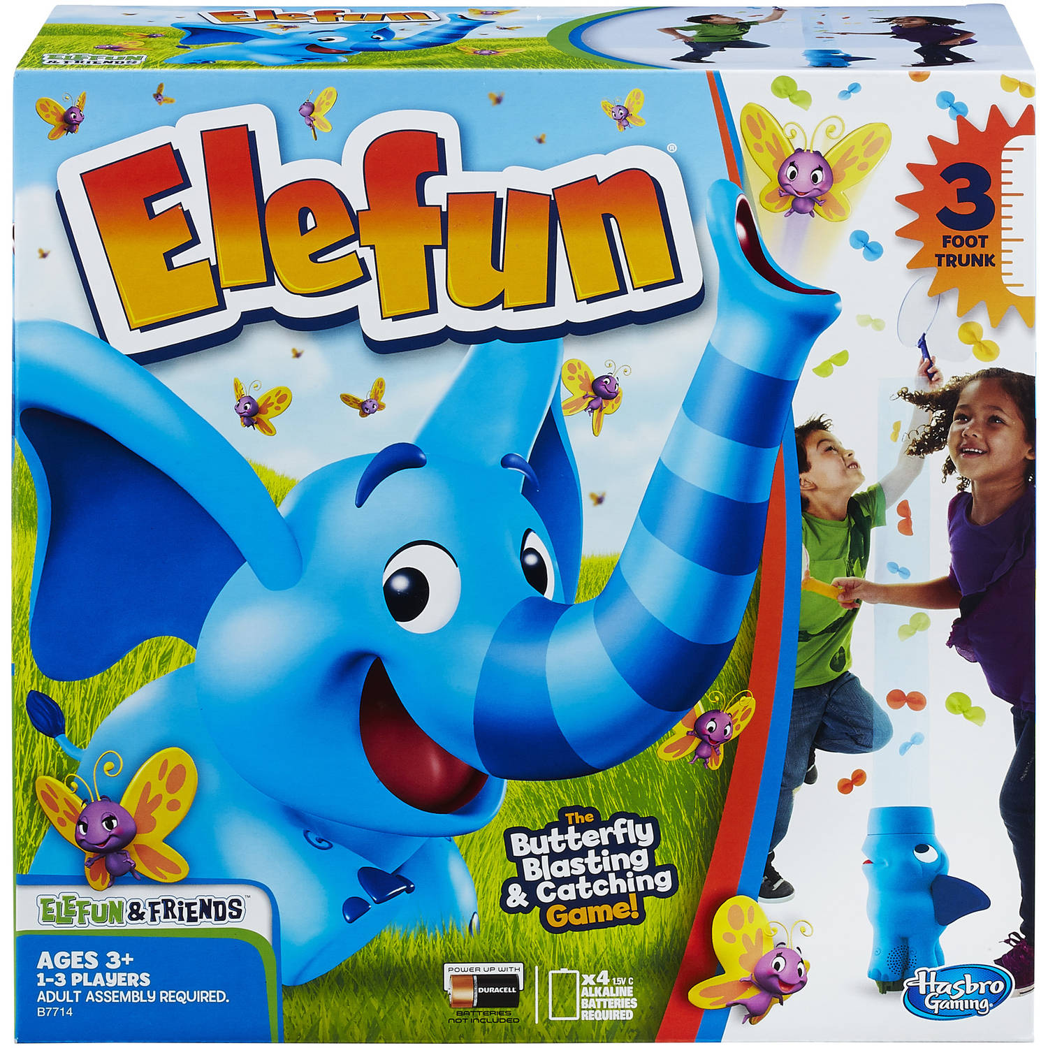 Hasbro Elefun and Friends Elefun Game with Butterflies and Music Kids Ages 3 and up