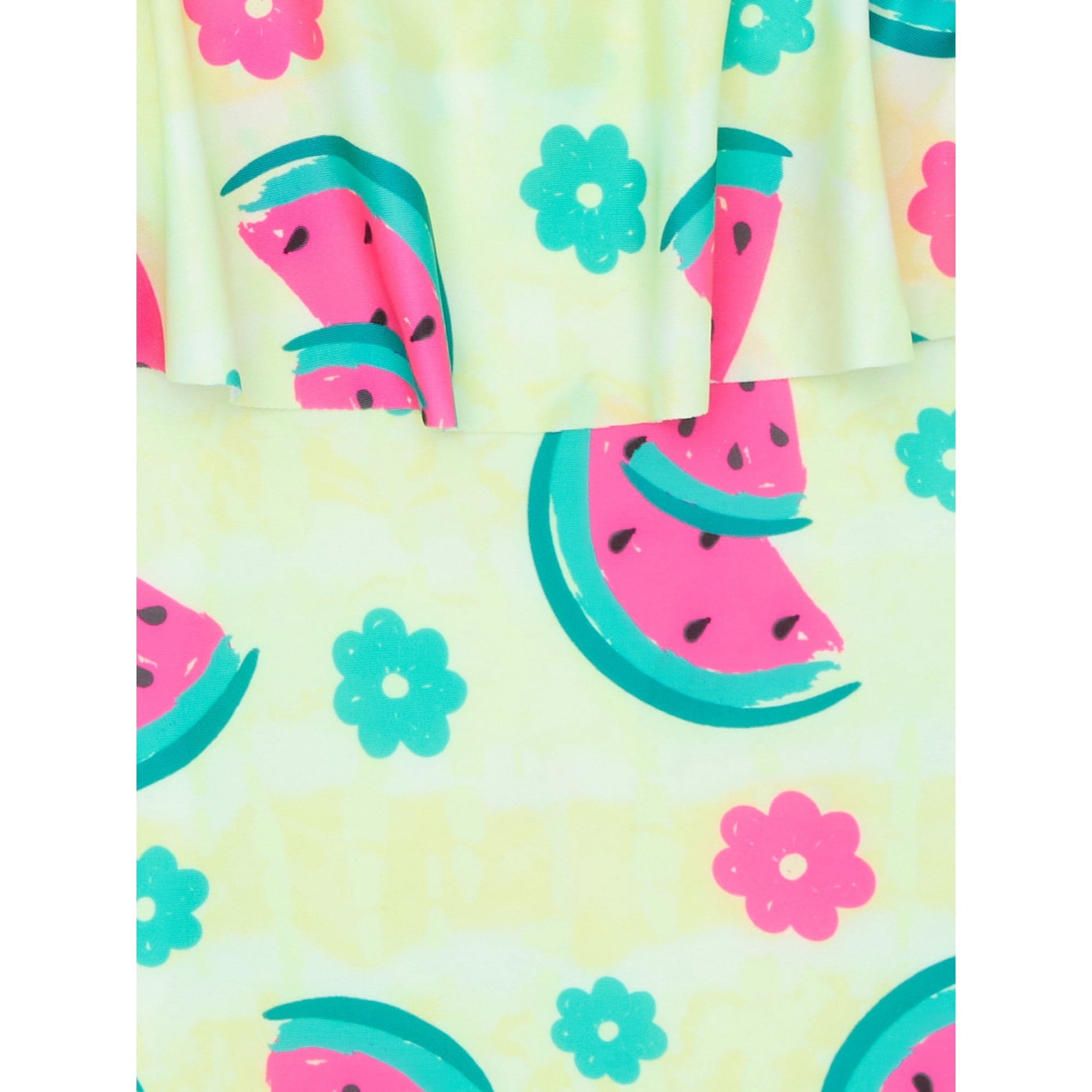 SIZE: 4Y - Wonder Nation by Wonder Nation 2-Piece Girls Tankini, Sizes 4-18 & Plus