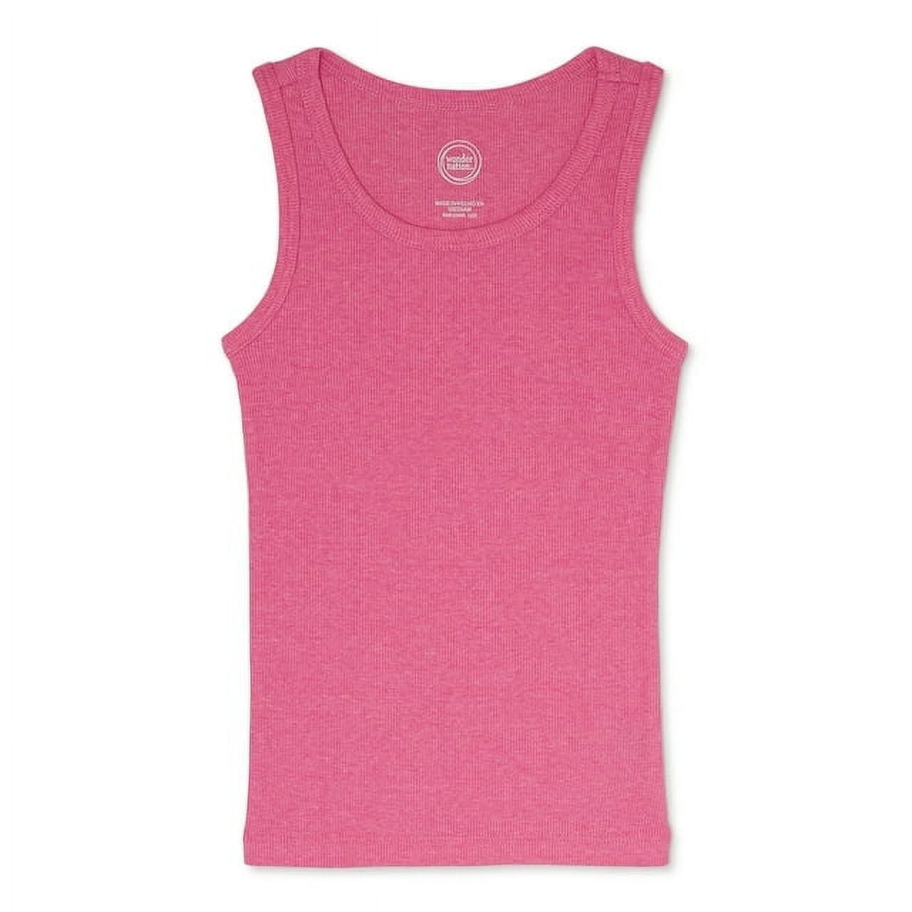 المقاس: M (7/8) - Wonder Nation Girls Kid Tough Tank Top، عبوة من 6 قطع