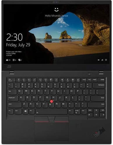 Lenovo ThinkPad X1 Carbon Laptop, 14-Inch Display, Intel Core i5 8th Gen, 8GB RAM, 256GB SSD, Intel HD Graphics, English Keyboard, Black-used