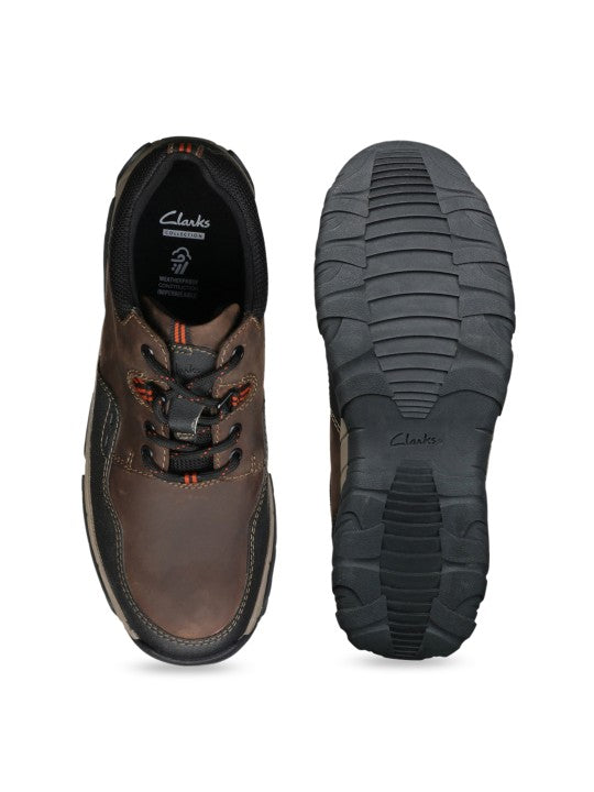 Clarks Walbeck Edge Men’s Sneakers – Stylish Leather Casual Trainers with All‑Day Comfort