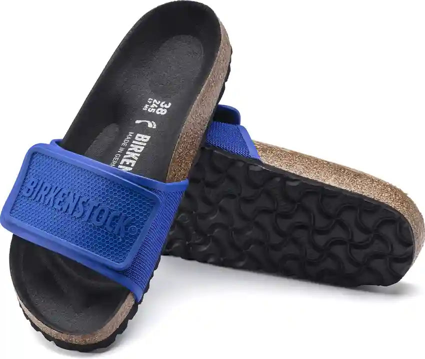 BIRKENSTOCK Tema Narrow Width Blue Flats -( WITHOUT BOX )