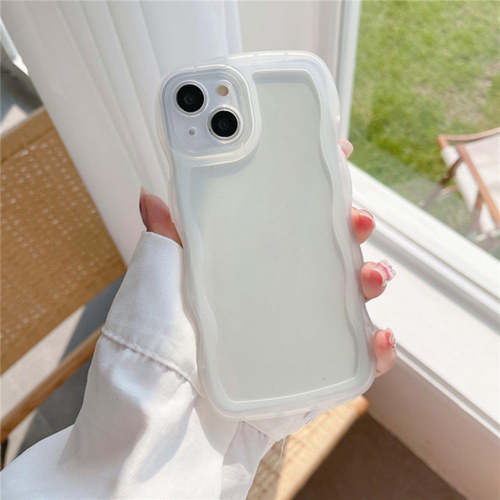 JETech Case for iPhone 15 Plus 6.7-Inch, Non-Yellowing Shockproof Phone Bumper Cover, Anti-Scratch Clear Back (Clear)