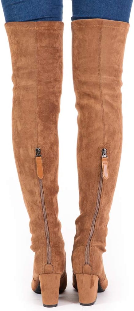 SIZE: 41 - N.N.G Women Over the Knee Boots Suede Thigh High